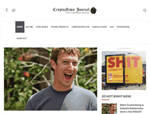 Tablet Screenshot of cryptonewsjournal.com